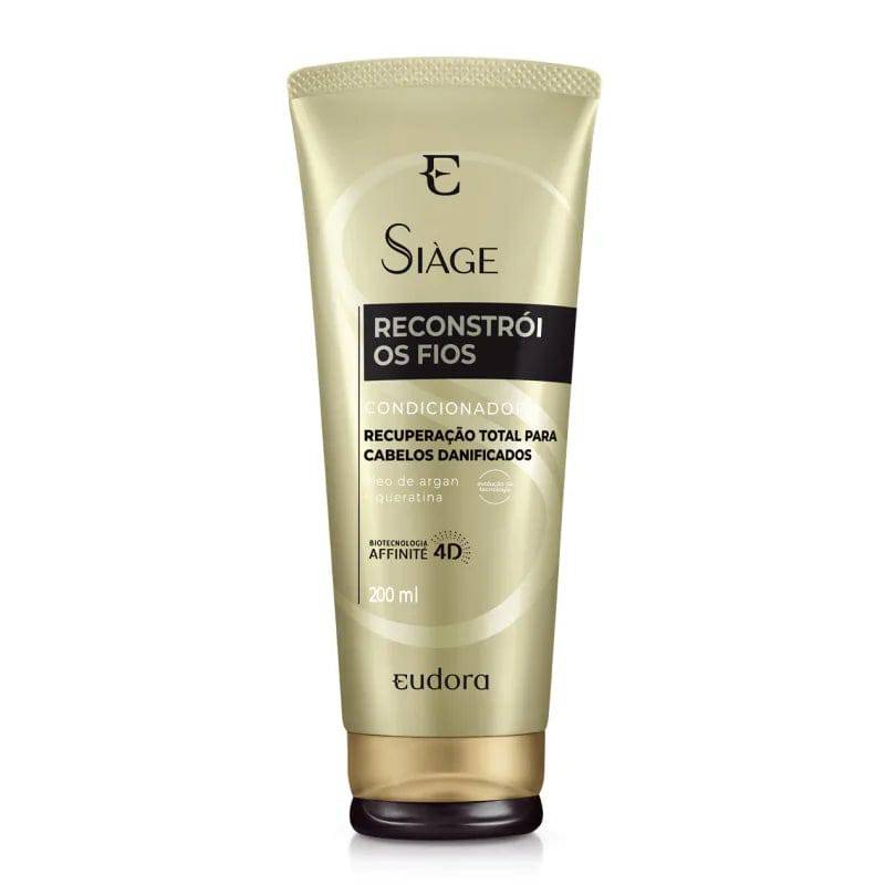 Condicionador Siàge Reconstrói Os Fios 200ml (Nova Versão) - BeautysBrasil