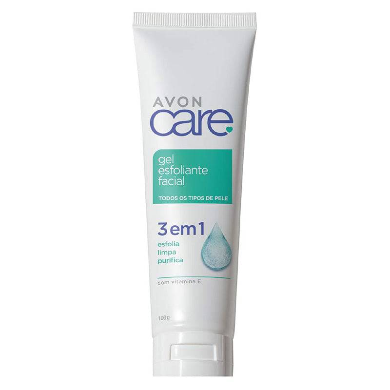 Gel Esfoliante Facial 3 em 1 Avon Care - BeautysBrasil